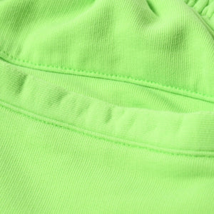 BALENCIAGA バレンシアガ LIMITED EDITION リミテッドエディション Acid Arab スウェットパンツ ボトムス パンツ ネオングリーン ブラック サイズS 美品 中古 4a008406
