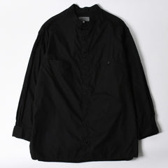新品同様品 Yohji Yamamoto ヨウジヤマモト シャツ 長袖シャツ ブラック HZ-B04-001 サイズ3 日本製 中古 4a008746