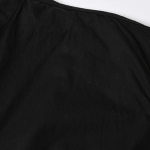 新品同様品 Yohji Yamamoto ヨウジヤマモト シャツ 長袖シャツ ブラック HZ-B04-001 サイズ3 日本製 中古 4a008746