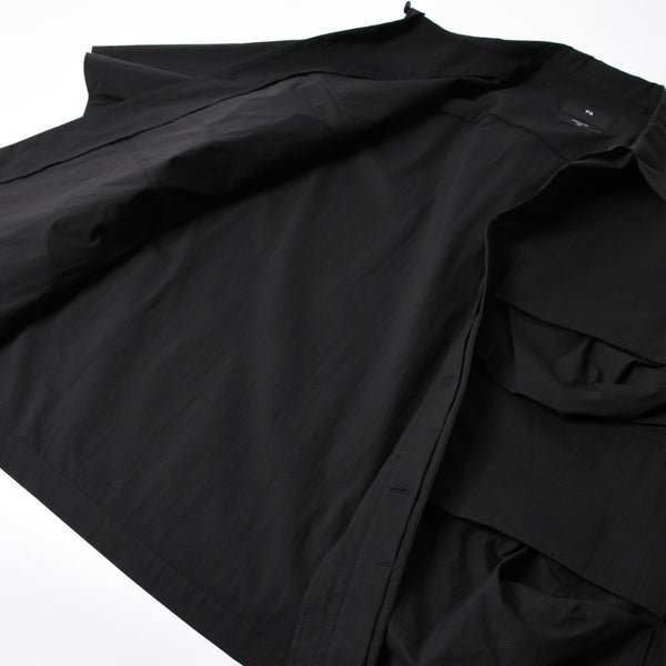 Like new Y-3 Weissly Military Shirt Short Sleeve Shirt Outer Flap Pocket Black Size M Used 4a008743