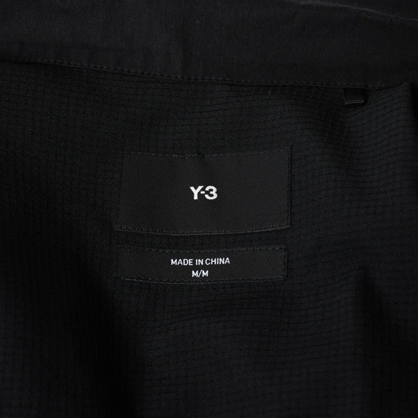 Like new Y-3 Weissly Military Shirt Short Sleeve Shirt Outer Flap Pocket Black Size M Used 4a008743