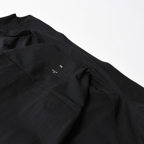 Like new Y-3 Weissly Military Shirt Short Sleeve Shirt Outer Flap Pocket Black Size M Used 4a008743