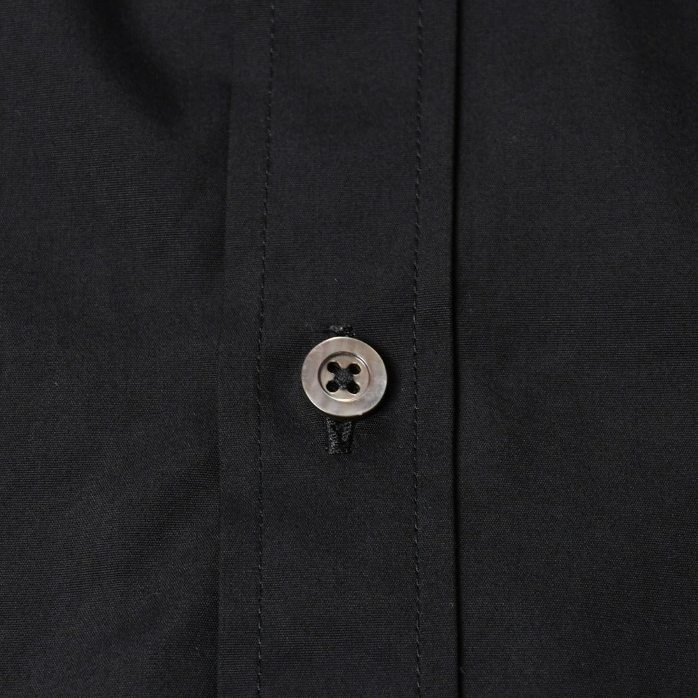 Like new Maison Margiela Shirt Black V-neck S67DT0031 Size 46 Used 4a008745