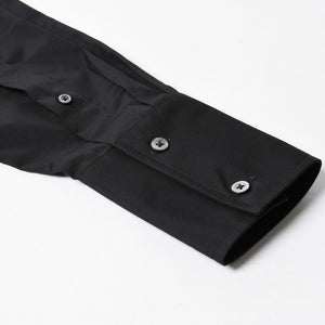Like new Maison Margiela Shirt Black V-neck S67DT0031 Size 46 Used 4a008745