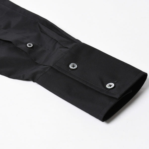 Like new Maison Margiela Shirt Black V-neck S67DT0031 Size 46 Used 4a008745