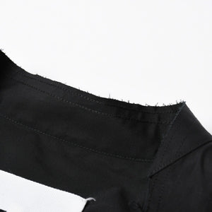 Like new Maison Margiela Shirt Black V-neck S67DT0031 Size 46 Used 4a008745