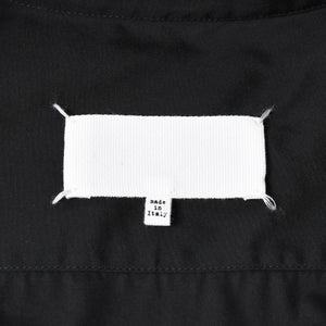 Like new Maison Margiela Shirt Black V-neck S67DT0031 Size 46 Used 4a008745
