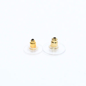 CHANEL Cocomark earrings Weight approx. 12.90g B20B engraved GP metal rhinestones for both ears Good condition Used 4a007073