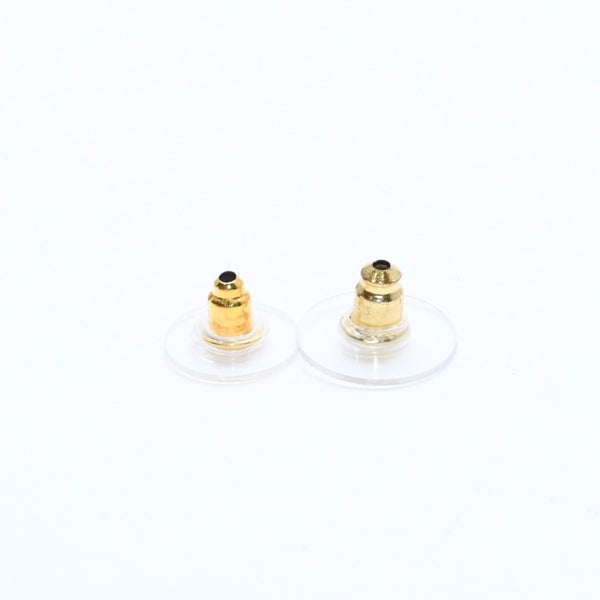 CHANEL Cocomark earrings Weight approx. 12.90g B20B engraved GP metal rhinestones for both ears Good condition Used 4a007073