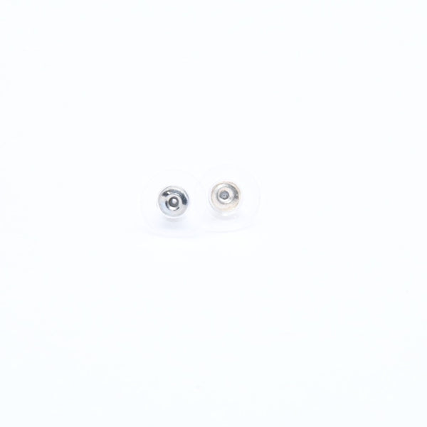 CHANEL Coco Mark Stud Earrings Weight Approx. 0.88g 05V Engraved Black Rhinestone Plastic One Ear Good Condition Used 4a007079