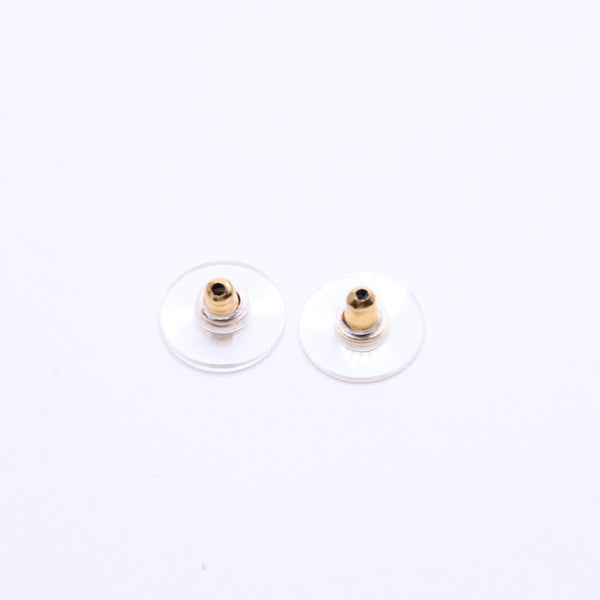 CHANEL シャネル ココマーク スタッドピアス 重量約2.85g 05C刻印 樹脂系 メタル GP ホワイト ゴールド 両耳用 美品 中古 4a007080