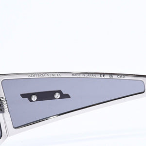 Very Good Condition BOTTEGAVENETA Bottega Veneta Sunglasses Eyewear BV1275S Size 69□14 130 Silver Black Used 4a009060