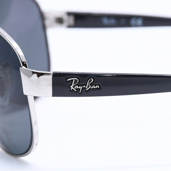 極美品 RAYBAN レイバン ティアドロップ サングラス ダブルブリッジ RB 3386 アセテート メタル シルバー金具 サイズ67◻︎13 中古 4a008623