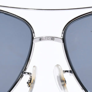 極美品 RAYBAN レイバン ティアドロップ サングラス ダブルブリッジ RB 3386 アセテート メタル シルバー金具 サイズ67◻︎13 中古 4a008623