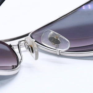 極美品 RAYBAN レイバン ティアドロップ サングラス ダブルブリッジ RB 3386 アセテート メタル シルバー金具 サイズ67◻︎13 中古 4a008623
