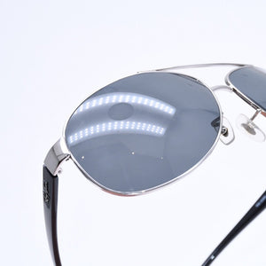 極美品 RAYBAN レイバン ティアドロップ サングラス ダブルブリッジ RB 3386 アセテート メタル シルバー金具 サイズ67◻︎13 中古 4a008623