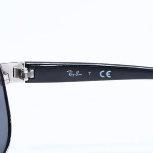 極美品 RAYBAN レイバン ティアドロップ サングラス ダブルブリッジ RB 3386 アセテート メタル シルバー金具 サイズ67◻︎13 中古 4a008623