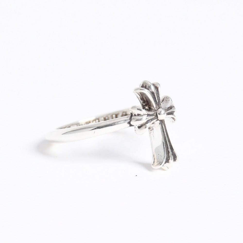 New and unused CHROME HEARTS Bubblegum CH Cross Ring Silver 925 1.6g Size 2 Used 4a009015