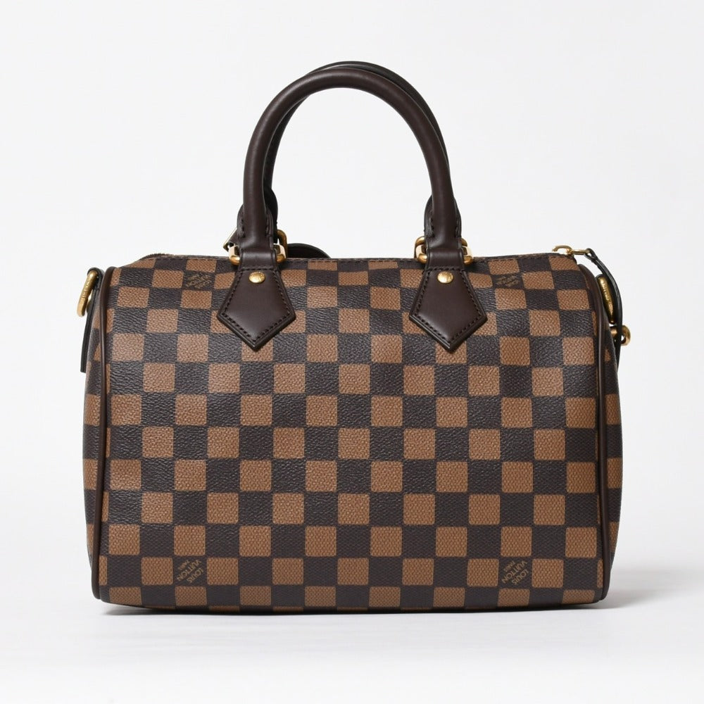 Like new LOUIS VUITTON Speedy Bandouliere 25 2WAY bag N40772 Damier Friendship Pharrell Williams Used 4a009084