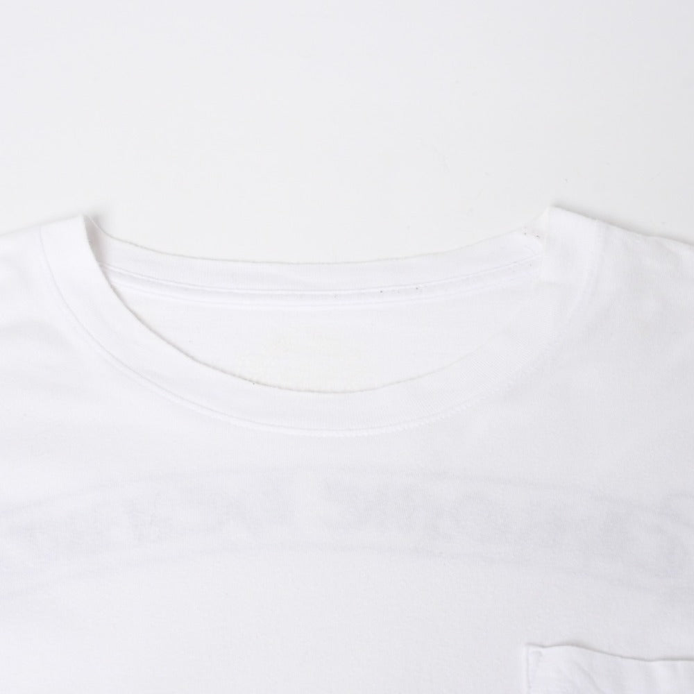 CHROME HEARTS Long Sleeve T-shirt Size XL Cemetery Cross Scroll Label White Multicolor Good Condition Used 4a009050
