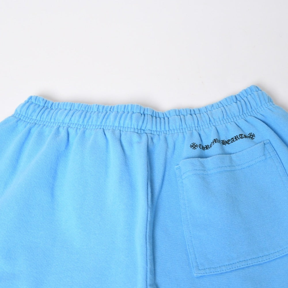 CHROME HEARTS × MATTY BOY BRAIN NEW Sweat Shorts Size L Cross Ball Blue Good Condition Used 4a009055
