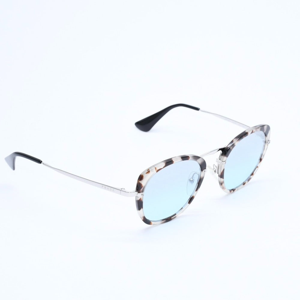 Very good condition PRADA sunglasses eyewear SPR58U size 49□22 140 tortoiseshell color brown silver used 4a008521