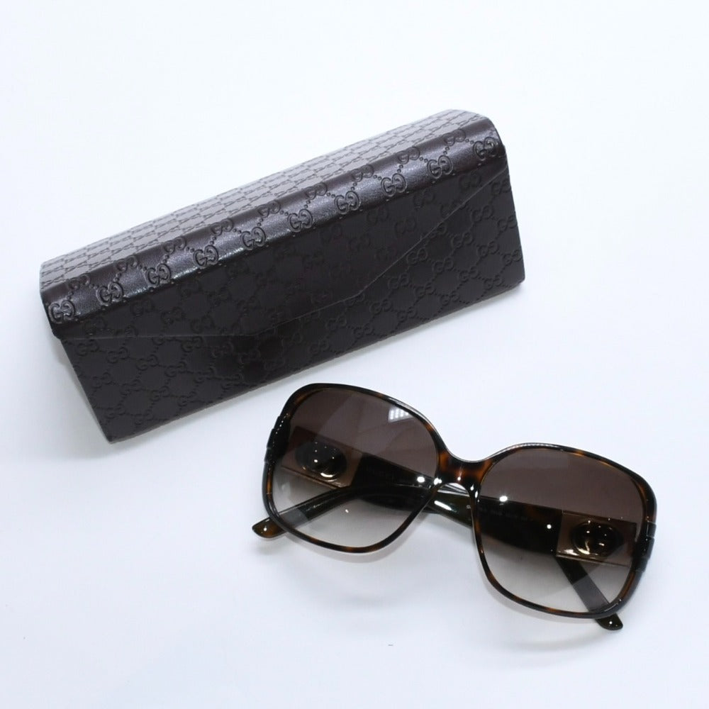 Very good condition GUCCI Gucci sunglasses eyewear GG3170/S 791JS size 58□15 135 interlocking tortoiseshell color used 4a008615
