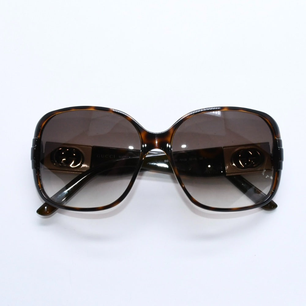 Very good condition GUCCI Gucci sunglasses eyewear GG3170/S 791JS size 58□15 135 interlocking tortoiseshell color used 4a008615