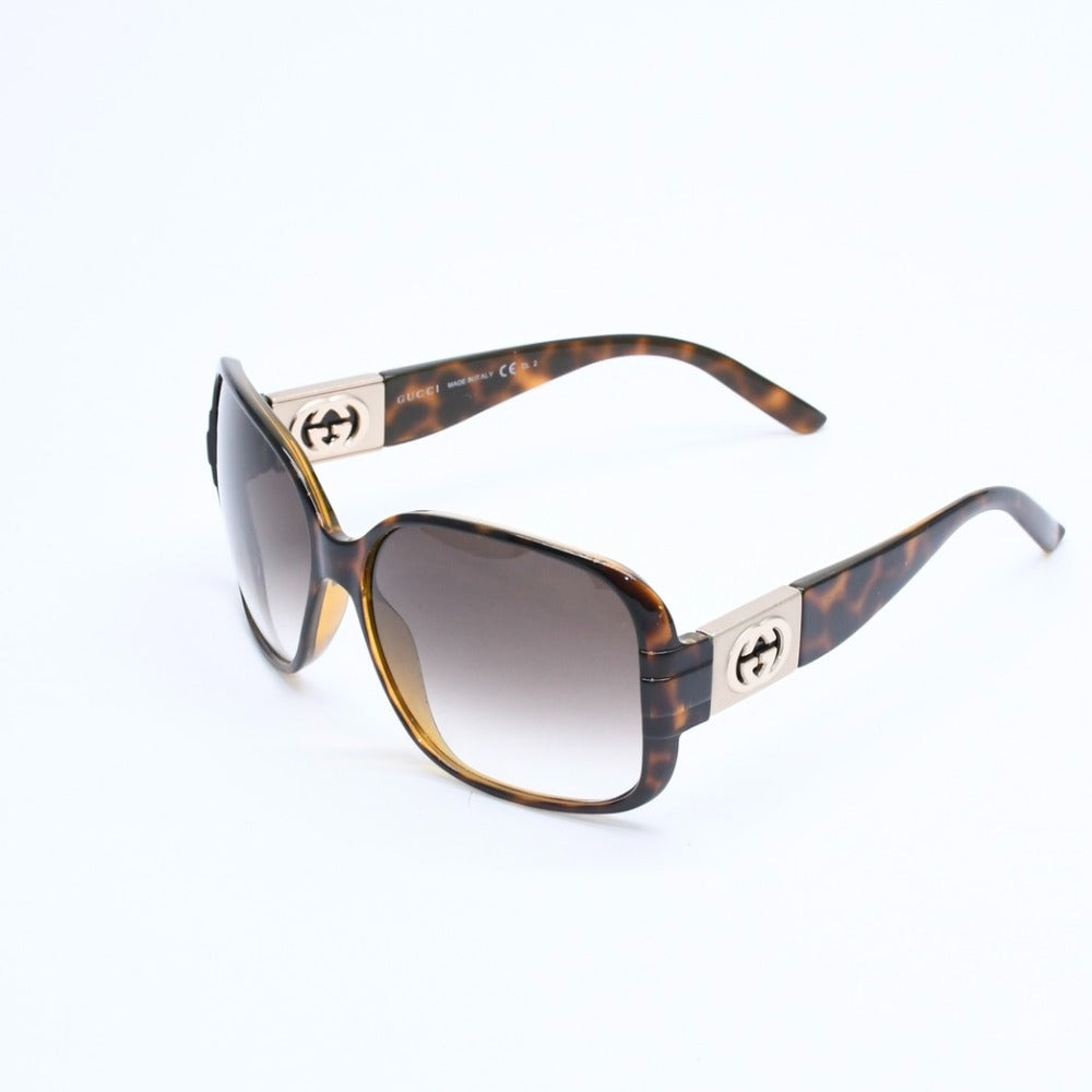 Very good condition GUCCI Gucci sunglasses eyewear GG3170/S 791JS size 58□15 135 interlocking tortoiseshell color used 4a008615