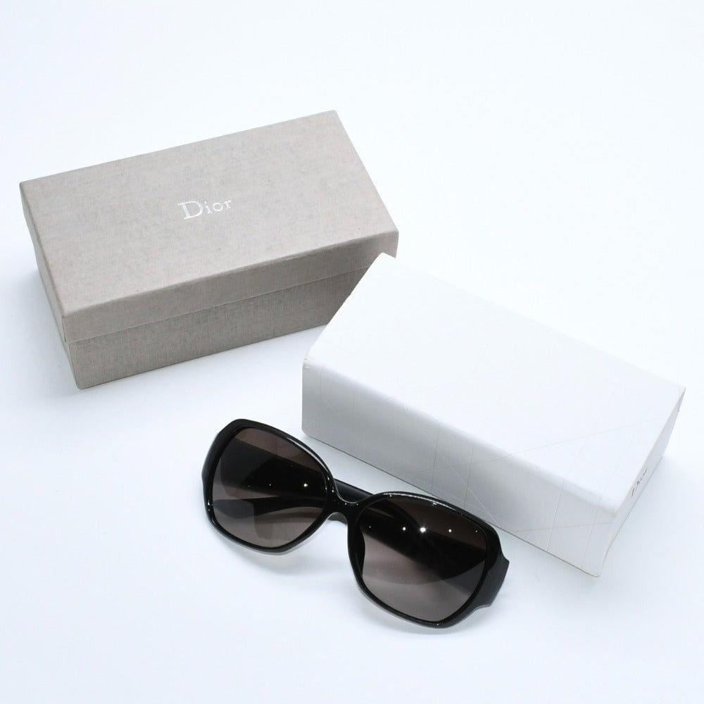 Christian Dior BILHA Sunglasses Eyewear Size 60□15 135 Acetate Plastic Black Good Condition Used 4a008528