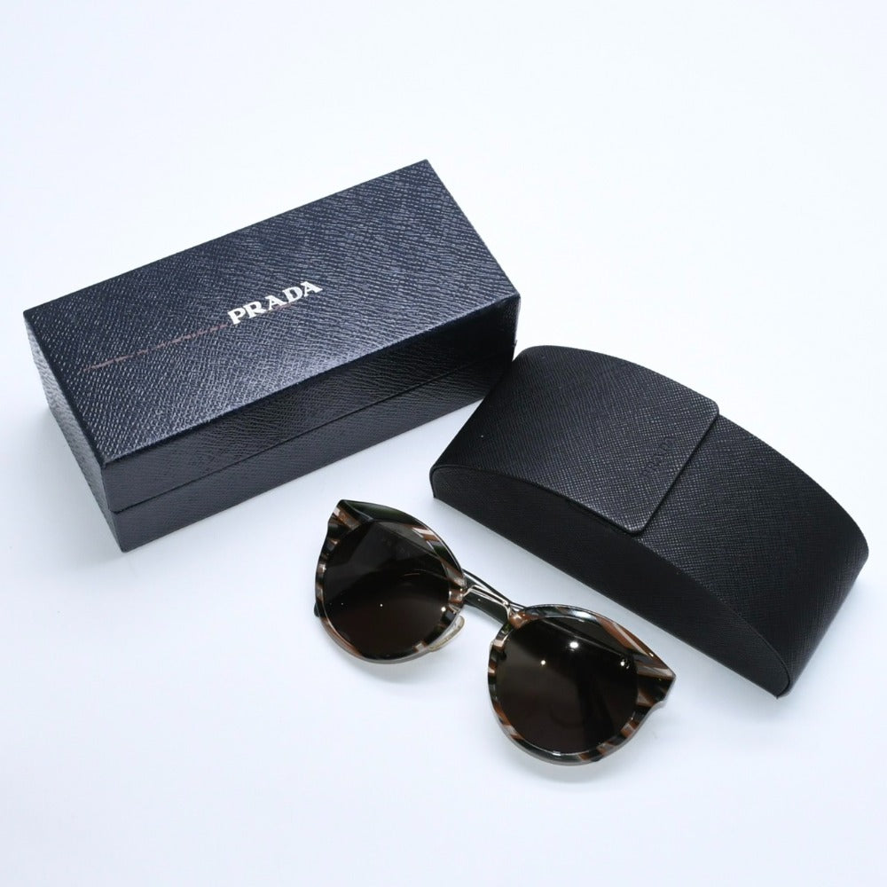 PRADA Sunglasses Eyewear SPR05T Size 53□23 140 Multicolor Plastic Acetate Good Condition Used 4a008522