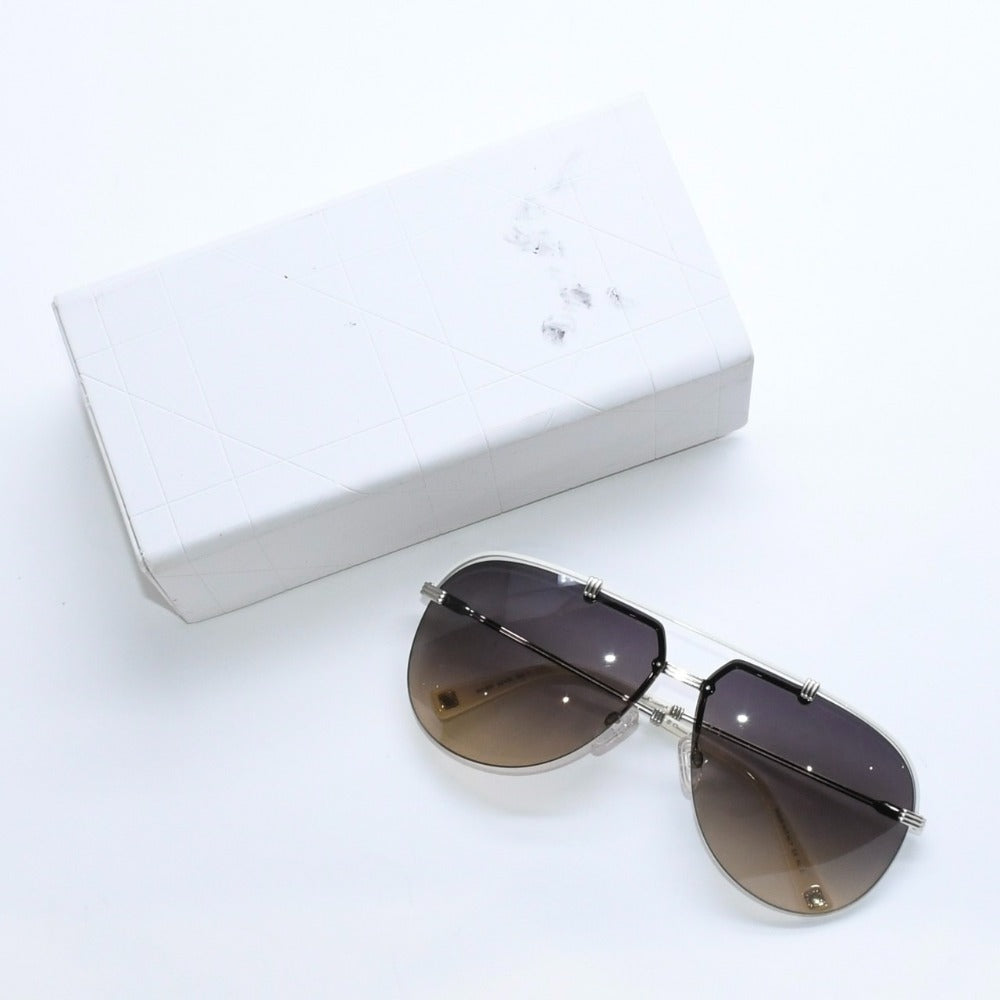 Like new Christian Dior DiorCroisette4 sunglasses DY JED Size 62□10 135 White Silver Used 4a008526