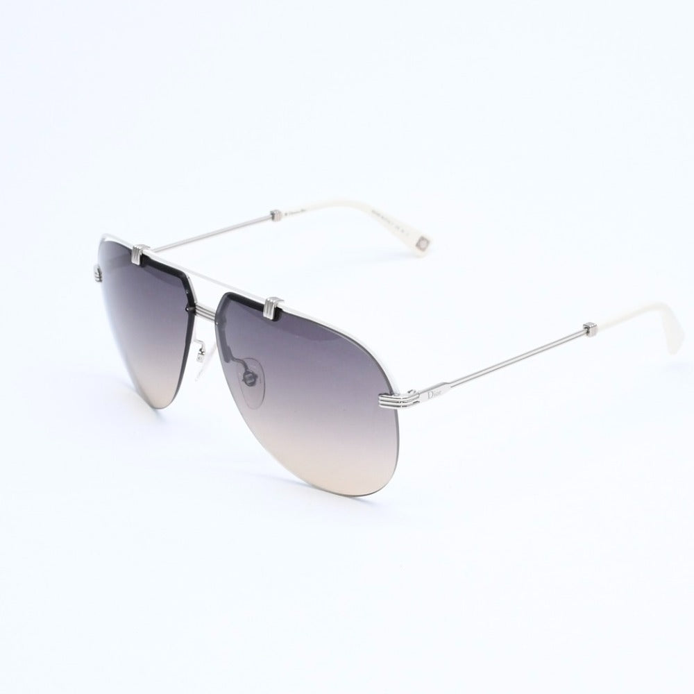 Like new Christian Dior DiorCroisette4 sunglasses DY JED Size 62□10 135 White Silver Used 4a008526