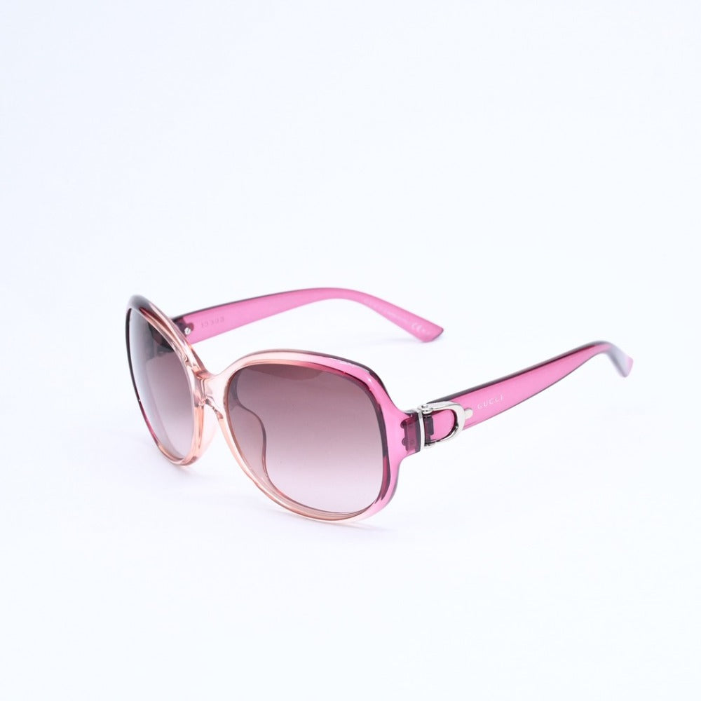Very good condition GUCCI Gucci sunglasses eyewear GG36688/F/S 4SZD8 Size 59□16 125 Horsebit pink Silver metal fittings Used 4a008616