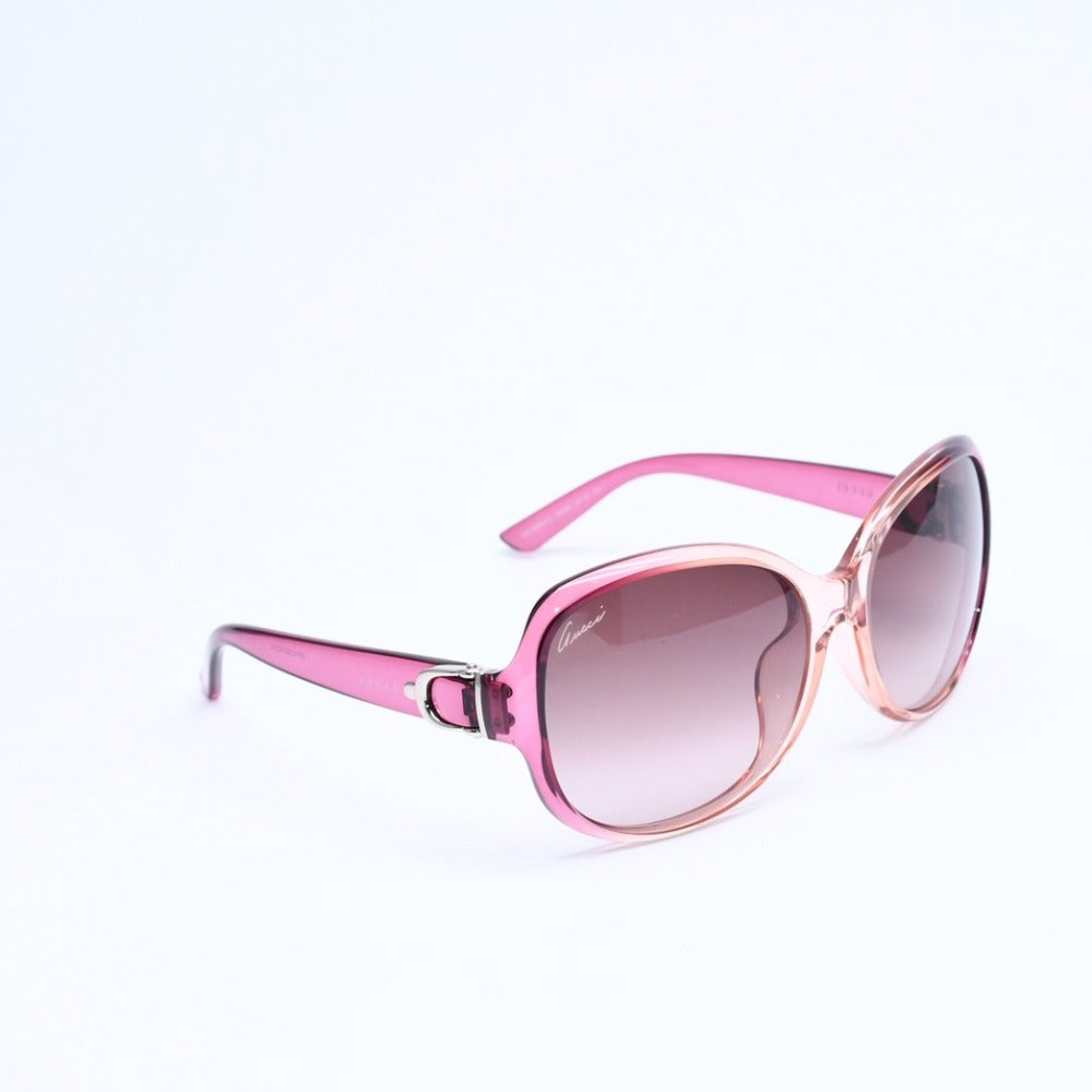 Very good condition GUCCI Gucci sunglasses eyewear GG36688/F/S 4SZD8 Size 59□16 125 Horsebit pink Silver metal fittings Used 4a008616