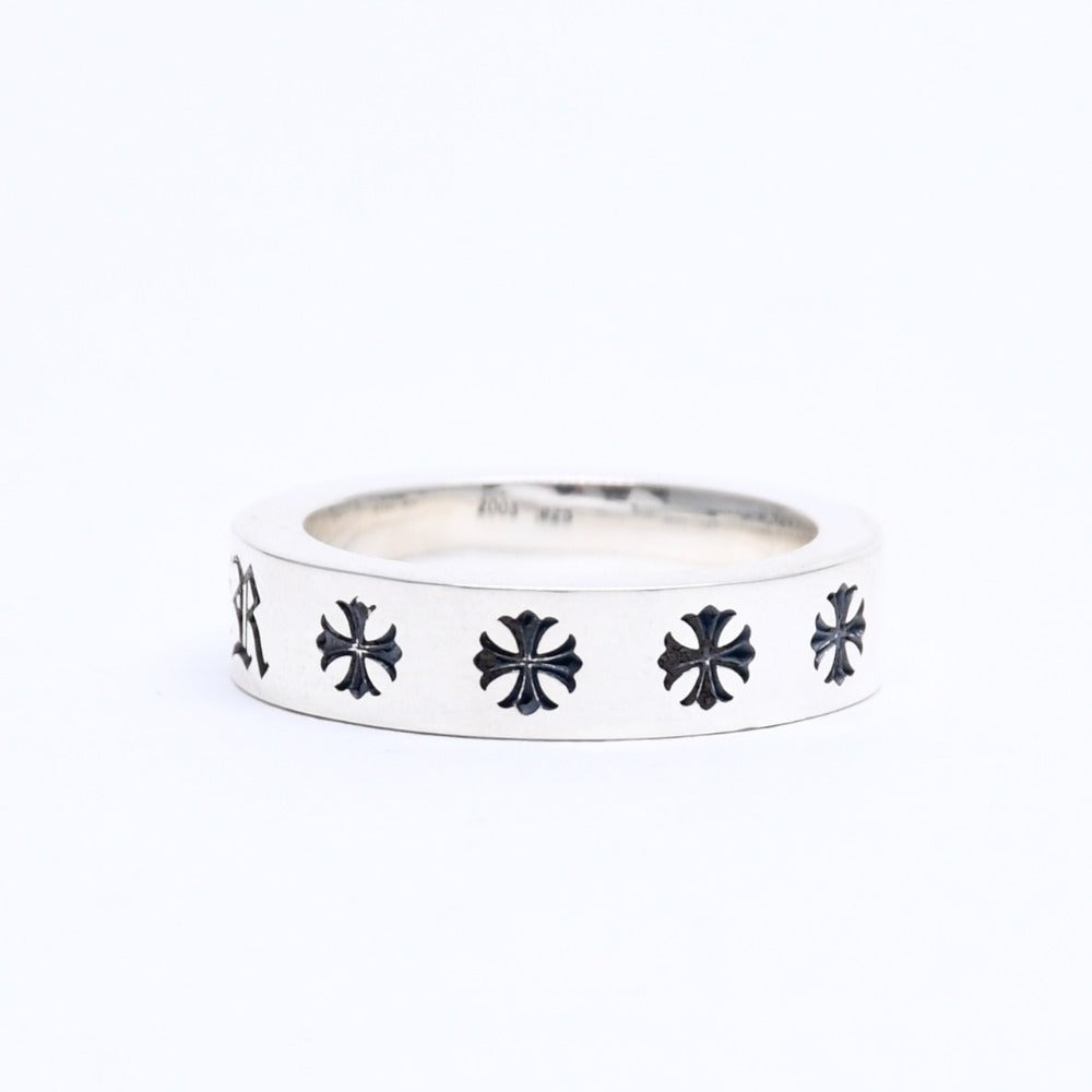 New and unused item CHROME HEARTS RNG SPACER 6MM CH FOREVER spacer ring Ring size 18 Weight approx. 10.75g Silver 925 Used 4a009020