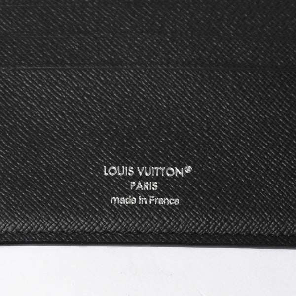 Like new LOUIS VUITTON Bifold Wallet Portefeuille Multiple M61695 Monogram Eclipse Used 4a009071
