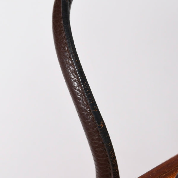 極美品 HERMES エルメス Haut a Courroies 28 オータクロア 28 ハンドバッグ □J刻印 トゴ トリヨンクレマンス ショコラ ルージュ ルテニウム金具 中古 4a009177
