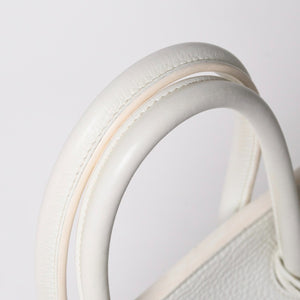 HERMES エルメス BIRKIN バーキン30 ハンドバッグ ホワイト トリヨンクレマンス ゴールド金具 ◻︎O刻印 美品 中古 4a009164