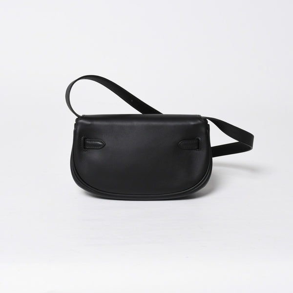 新品同様 HERMES エルメス Kelly Move ケリームーヴ ショルダーバッグ B刻印 ノワール スイフト バナナケリー 2023年製 GD金具 中古 4a009149