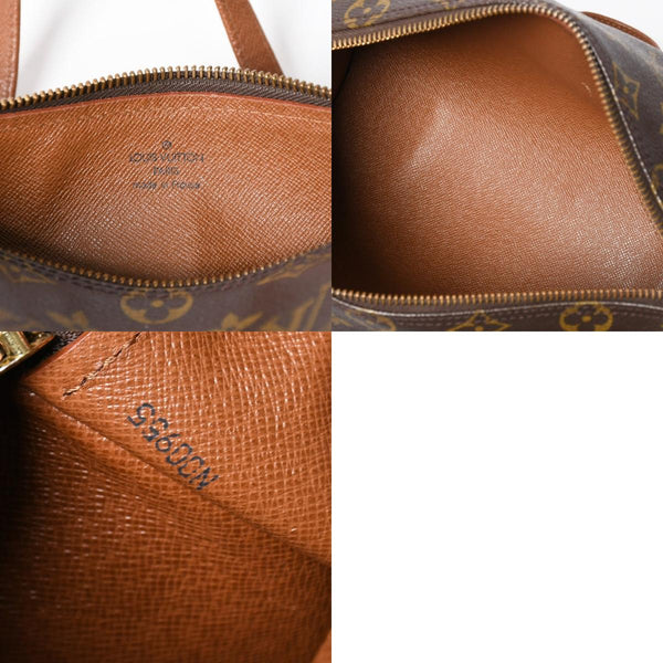 極美品 LOUIS VUITTON ルイヴィトン パピヨン26 ハンドバッグ M51366 モノグラム ブラウン レザー ゴールド金具 旧型 中古 4a009611