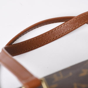 極美品 LOUIS VUITTON ルイヴィトン パピヨン26 ハンドバッグ M51366 モノグラム ブラウン レザー ゴールド金具 旧型 中古 4a009612