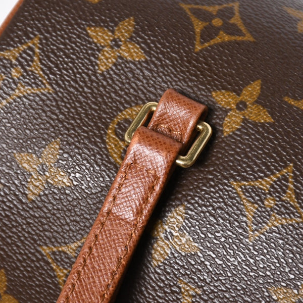 極美品 LOUIS VUITTON ルイヴィトン パピヨン26 ハンドバッグ M51366 モノグラム ブラウン レザー ゴールド金具 旧型 中古 4a009612