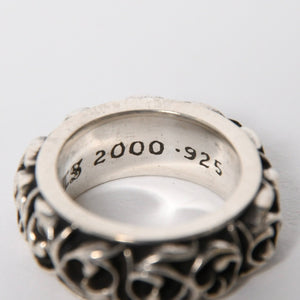 Like new CHROME HEARTS ETRNITY VINE BAND Eternity Vine Band Ring Weight approx. 11.53g Size 7 Silver 925 Used 4a009359