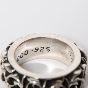 Like new CHROME HEARTS ETRNITY VINE BAND Eternity Vine Band Ring Weight approx. 11.53g Size 7 Silver 925 Used 4a009359