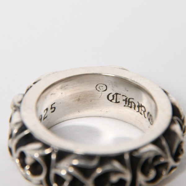 Like new CHROME HEARTS ETRNITY VINE BAND Eternity Vine Band Ring Weight approx. 11.53g Size 7 Silver 925 Used 4a009359