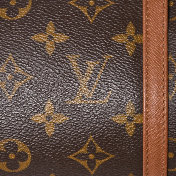 極美品 LOUIS VUITTON ルイヴィトン パピヨン26 ハンドバッグ M51366 モノグラム ブラウン レザー ゴールド金具 旧型 中古 4a009597