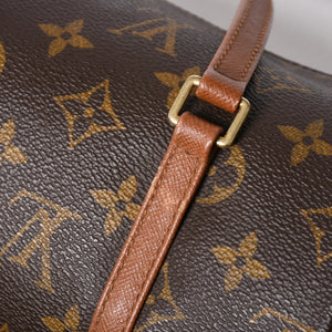 極美品 LOUIS VUITTON ルイヴィトン パピヨン26 ハンドバッグ M51366 モノグラム ブラウン レザー ゴールド金具 旧型 中古 4a009597