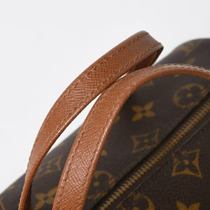 極美品 LOUIS VUITTON ルイヴィトン パピヨン26 ハンドバッグ M51366 モノグラム ブラウン レザー ゴールド金具 旧型 中古 4a009597