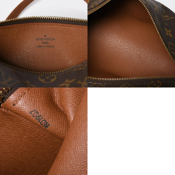極美品 LOUIS VUITTON ルイヴィトン パピヨン26 ハンドバッグ M51366 モノグラム ブラウン レザー ゴールド金具 旧型 中古 4a009597